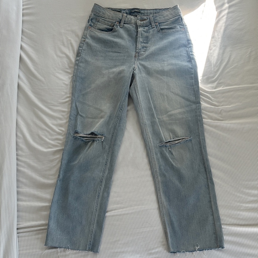 Wild Fable Super High-Rise Slim Straight Leg Jeans